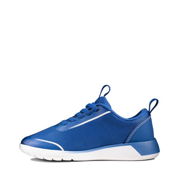 Clarks Boys Suburb Spark Kid Casual Shoes Blue | CA-8651472